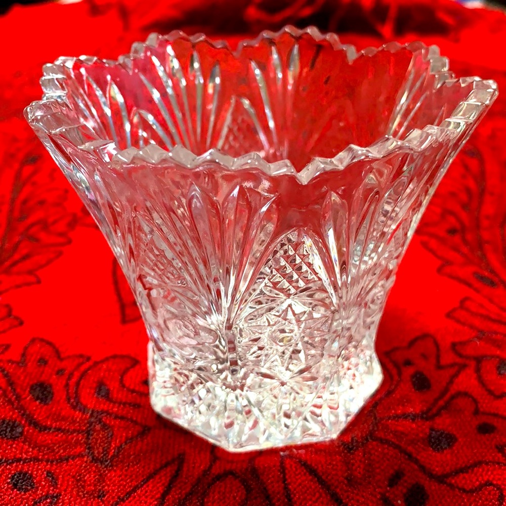 Glass vase clear